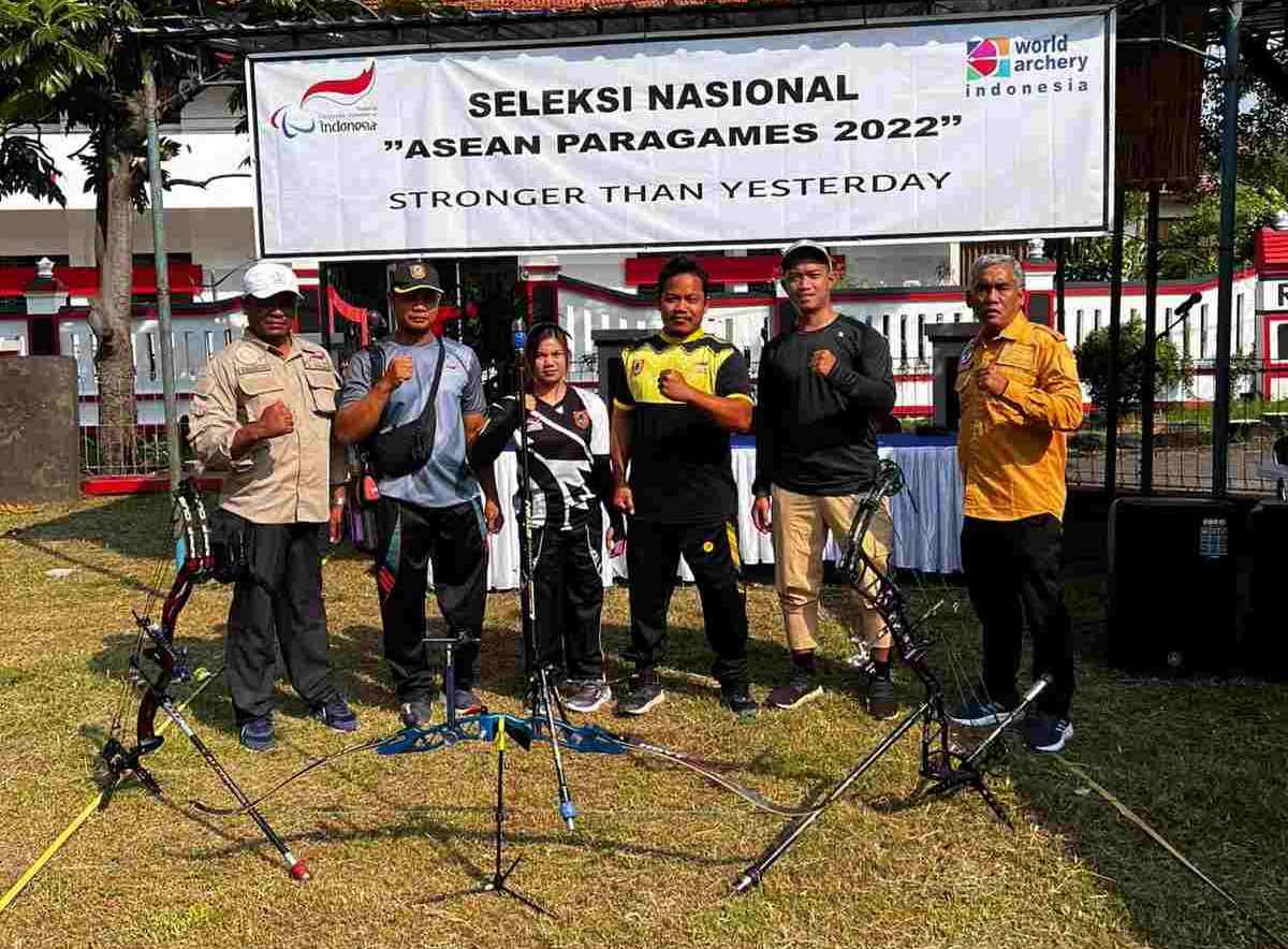 Tiga Pemanah Difabel Banua Ikut Seleknas Asian Paragames, Pengurus NPC Kalsel Pantau Langsung dan Optimis Lolos
