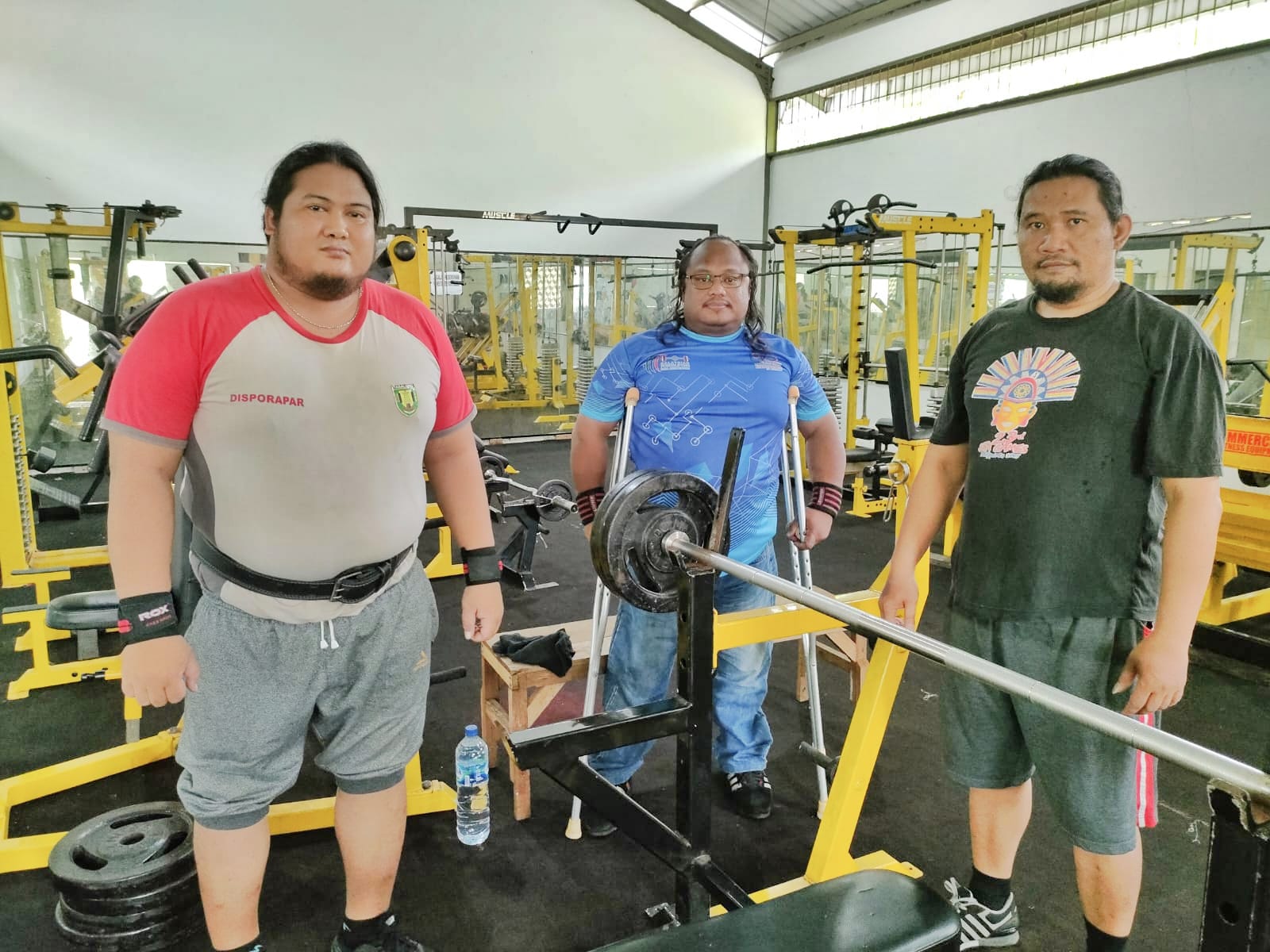 Dua Atlet Angkat Berat Difabel Kalsel Curi Start Latihan