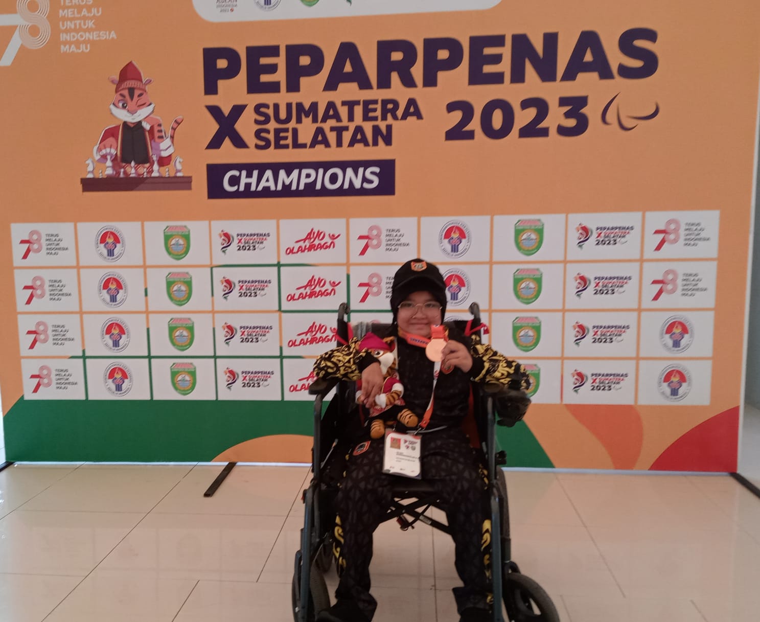 Siswi SMP Terbuka Astambul Sumbang Medali Kalsel di Peparpenas 2023