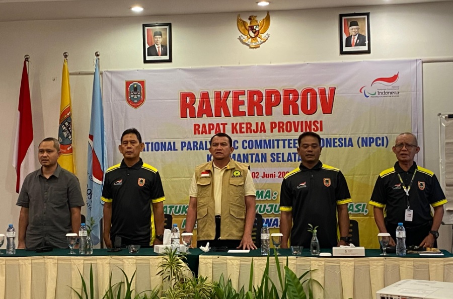 NPCI Kalsel Targetkan 3 Besar Peparnas XVII, Dispora Siap Dukung Anggaran