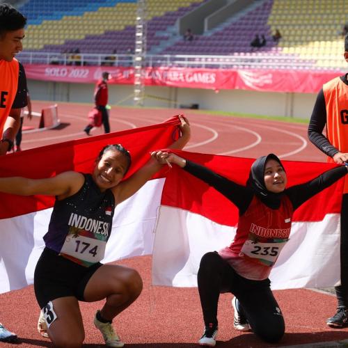 Amelia Nilam Tiara Atlet Atletik 11th Asean Para Games Solo 2022