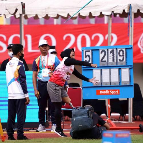 Putri Maulina Atlet Para Atletik 11th Asean Para Games Solo 2022