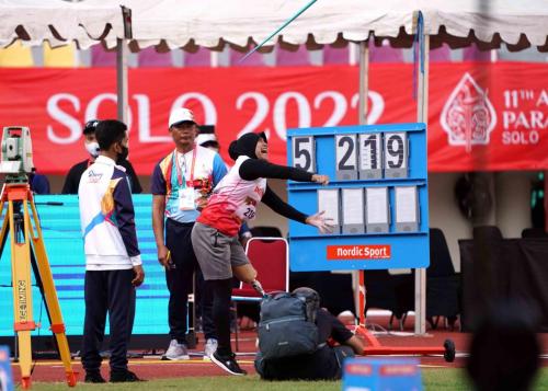 Putri Maulina Atlet Para Atletik 11th Asean Para Games Solo 2022