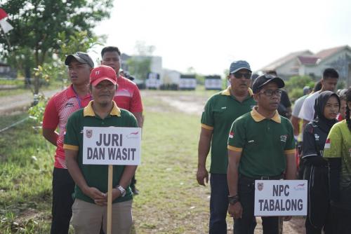 Pembukaan Kejurprov Paralympic Provinsi Kalimantan Selatan Tahun 2022, bertempat di Lapangan NPC Prov. Kalsel.