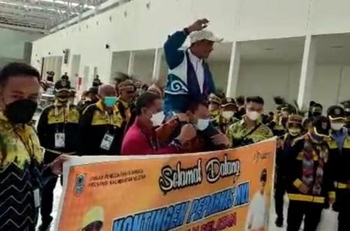 Kepulangan Setelah Pelaksanaan Peparnas XVI Papua 2021