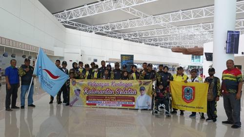Pelepasan Kontingen Pekan Paralympic Pelajar Nasional (Peparpenas) X Sumatera Selatan 2023