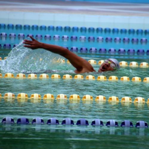 Pelaksanaan Para Swimming Peparprov IV HSS 2022 bertempat di Amandit Aquatic Center Kandangan