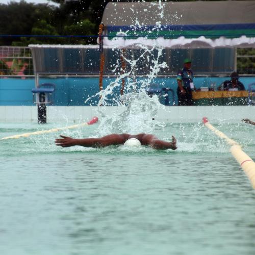 Pelaksanaan Para Swimming Peparprov IV HSS 2022 bertempat di Amandit Aquatic Center Kandangan