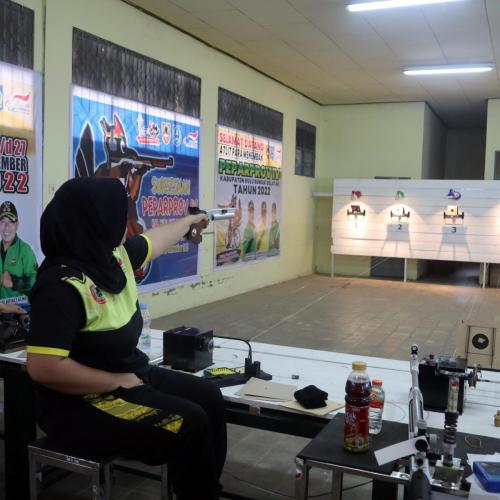 Pelaksanaan Para Shooting Peparprov IV HSS 2022 bertempat di MAN 2 HSS