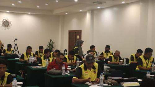 Pembukaan Musyawarah Olahraga Provinsi Luar Biasa (MUSOPROVLUB) NPCI Kalimantan Selatan tahun 2023bertempat di Hotel Roditha Banjarbaru, 20 Juni 2023