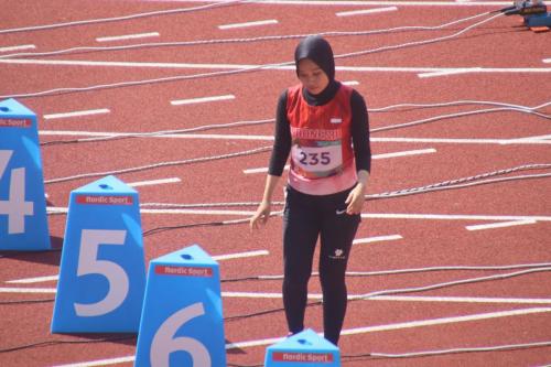 Amelia Nilam Tiara Atlet Para Atletik 11th Asean Para Games Solo 2022