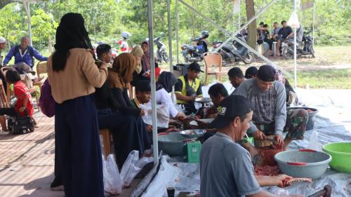 Pelaksanaan Kurban NPC Prov. Kalimantan Selatan