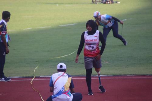Putri Maulina Atlet Para Atletik 11th Asean Para Games Solo 2022