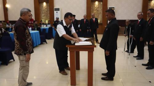 Penandatanganan Naskah Pelantikan Kepengurusan masa bakti 2023-2028