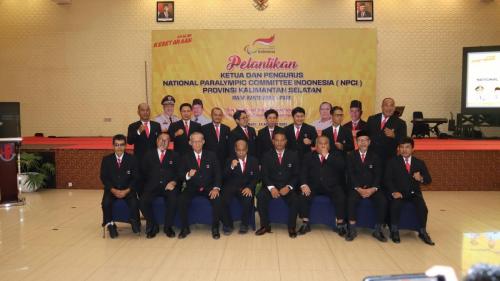 Foto Kepengurusan NPCI Provinsi Kalimantan Selatan masa bakti 2023-2028