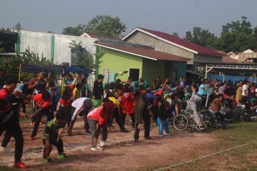 Senam Bersama dalam rangka hari jadi NPC ke-61 tahun
