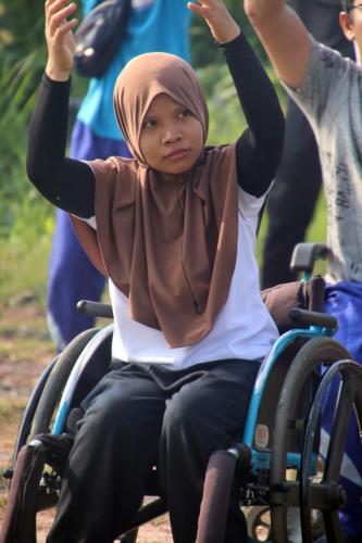 Senam Bersama dalam rangka hari jadi NPC ke-61 tahun