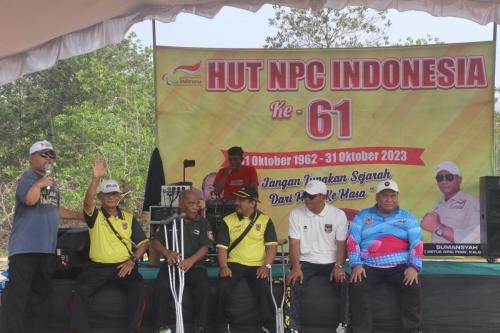Pembukaan Kejurprov dalam rangka hari jadi NPC ke-61 tahun