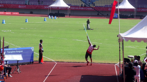 Fauzi Atlet Para Atletik 11th Asean Para Games Solo 2022