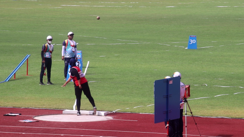 Noor Satiah Ningsih Atlet Para Atletik 11th Asean Para Games Solo 2022