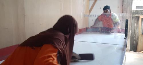 Latihan Rutin Pelatprov Tahun 2022 Cabang Olahraga Tenis Meja Tuna Netra