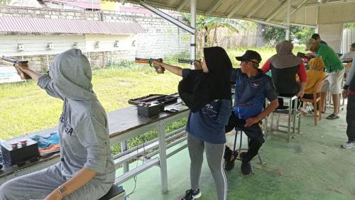 Latihan Rutin Pelatprov Tahun 2022 Cabang Olahraga Menembak