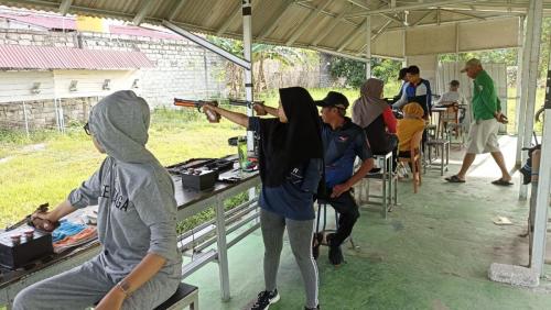 Latihan Rutin Pelatprov Tahun 2022 Cabang Olahraga Menembak