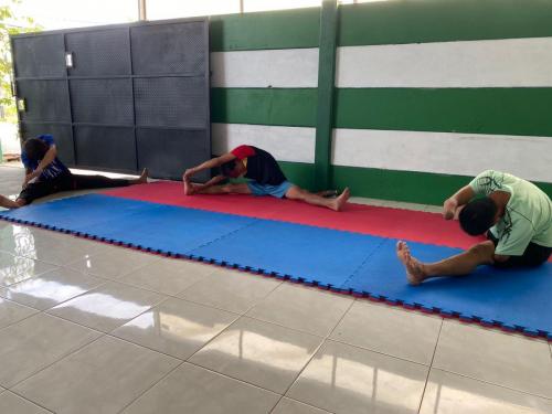 Latihan Rutin Pelatprov Tahun 2022 Cabang Olahraga Taekwondo