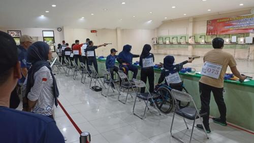 Eksibisi Atlet Pelatprov Tahun 2022 Cabang Olahraga Menembak
