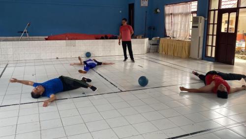 Latihan Rutin Pelatprov Tahun 2022 Cabang Olahraga Goalball