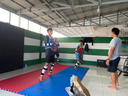 Latihan Rutin Pelatprov Tahun 2022 Cabang Olahraga Taekwondo