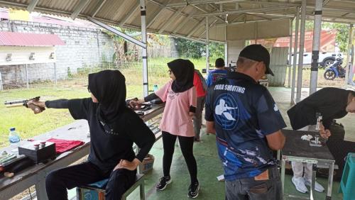 Latihan Rutin Pelatprov Tahun 2022 Cabang Olahraga Menembak