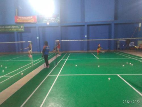Latihan Rutin Pelatprov Tahun 2022 Cabang Olahraga Bulutangkis