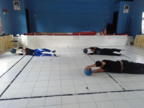 Latihan Rutin Pelatprov Tahun 2022 Cabang Olahraga Goalball