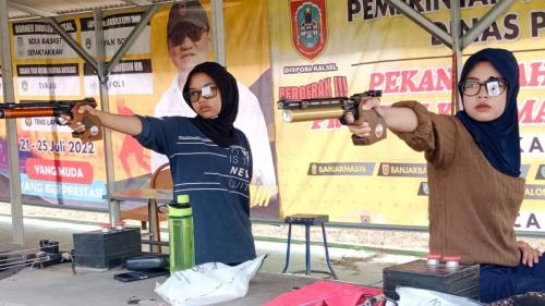 Latihan Rutin Pelatprov Tahun 2022 Cabang Olahraga Menembak