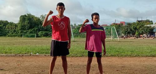 Latihan Rutin Pelatprov Tahun 2022 Cabang Olahraga Atletik Lari Lompat