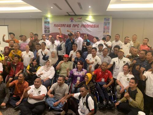 Foto bersama Rakernas NPC Indonesia tahun 2023