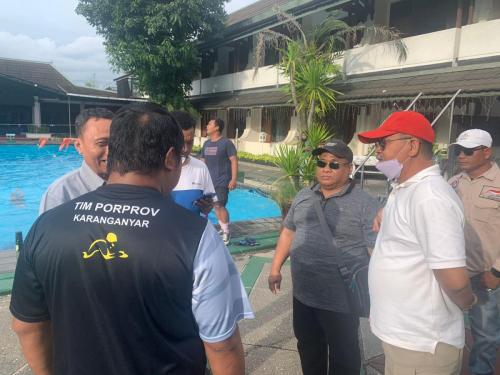 Monitoring Atlet Pelatnas Cabor Renang tahun 2023 pada tanggal 13 - 16 Februari 2023 di Solo, Jawa Tengah