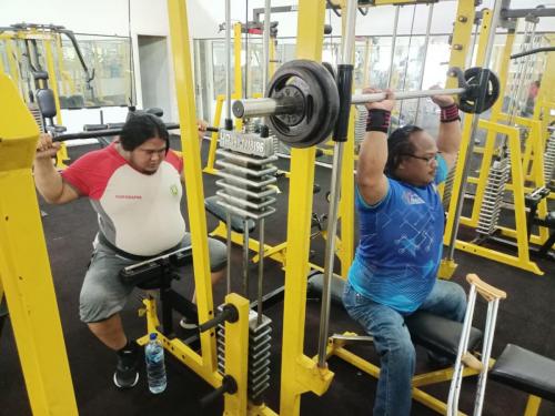 Latihan Rutin Pelatprov tahun 2023 Cabor Angkat berat