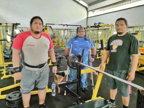 Latihan Rutin Pelatprov tahun 2023 Cabor Angkat berat