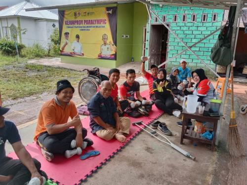 Panitia Pelatprov Sugian Noor melaksanakan Monitoring atlet Pelatprov Tahun 2023.