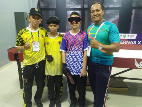 Momen Kontingen Kalimantan Selatan di ajang Pekan Paralympic Pelajar Nasional (Peparpenas) X Sumatera Selatan 2023