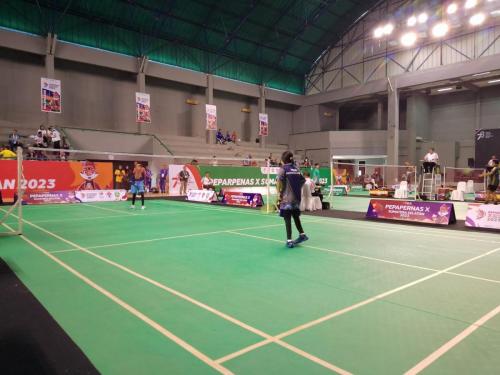 Momen Kontingen Kalimantan Selatan di ajang Pekan Paralympic Pelajar Nasional (Peparpenas) X Sumatera Selatan 2023