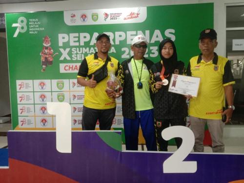 Momen Kontingen Kalimantan Selatan di ajang Pekan Paralympic Pelajar Nasional (Peparpenas) X Sumatera Selatan 2023