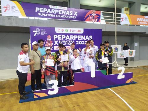 Momen Kontingen Kalimantan Selatan di ajang Pekan Paralympic Pelajar Nasional (Peparpenas) X Sumatera Selatan 2023