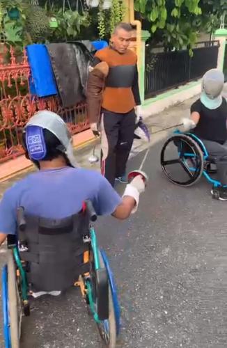 Latihan Rutin Pelatprov Tahun 2022 Cabang Olahraga Anggar