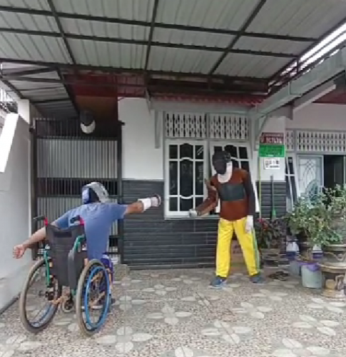 Latihan Rutin Pelatprov Tahun 2022 Cabang Olahraga Anggar