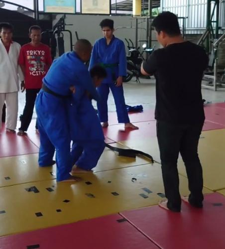 Latihan Rutin Pelatprov Tahun 2022 Cabang Olahraga Judo Blind