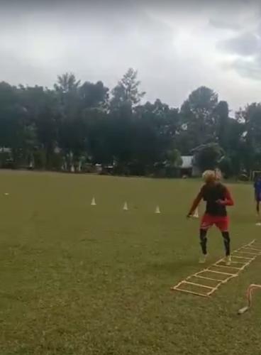 Latihan Rutin Pelatprov Tahun 2022 Cabang Olahraga Sepakbola CP