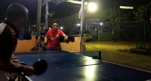 Latihan Rutin Pelatprov Tahun 2022 Cabang Olahraga Tenis Meja Tuna Daksa